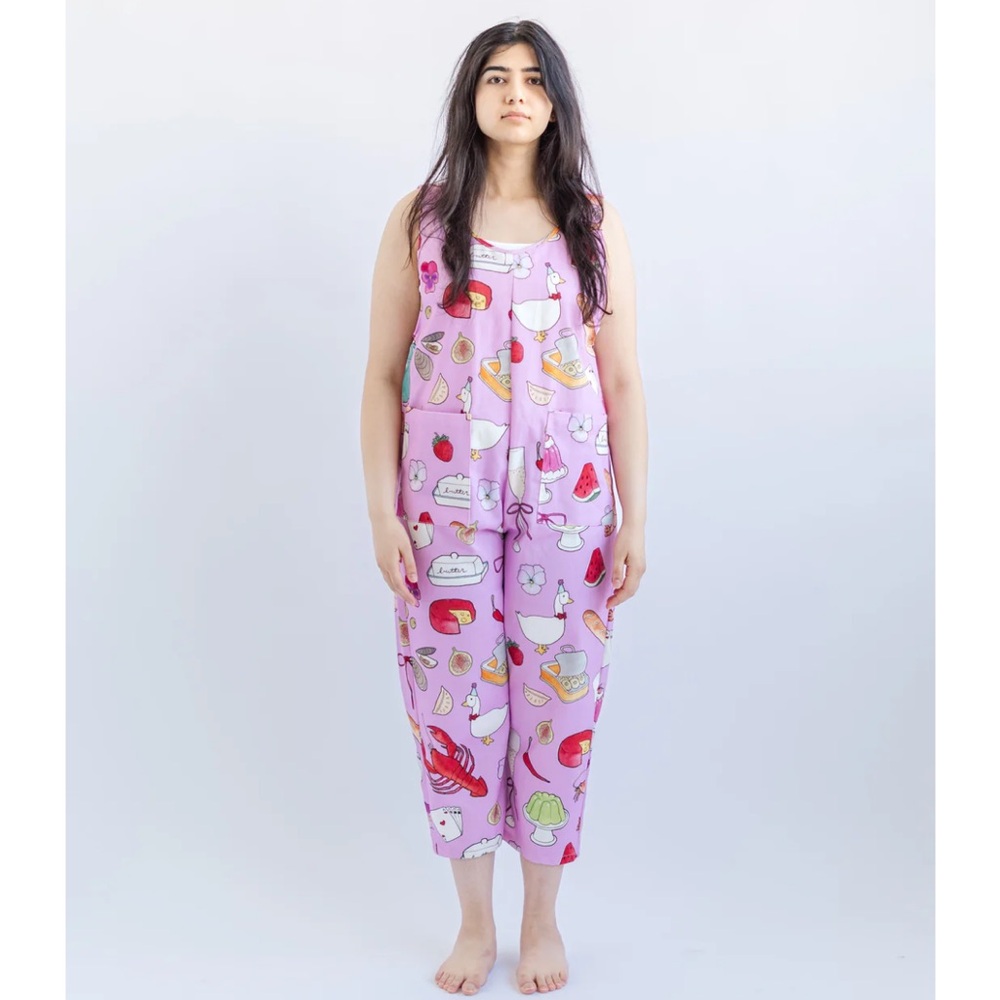 Nettle Studios Everyday Overall in Dinner Party Twill (Medium)